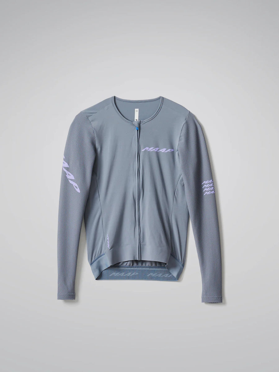 Maap Men's Emerge LS Jersey Radtrikot langarm Galaxy Blue