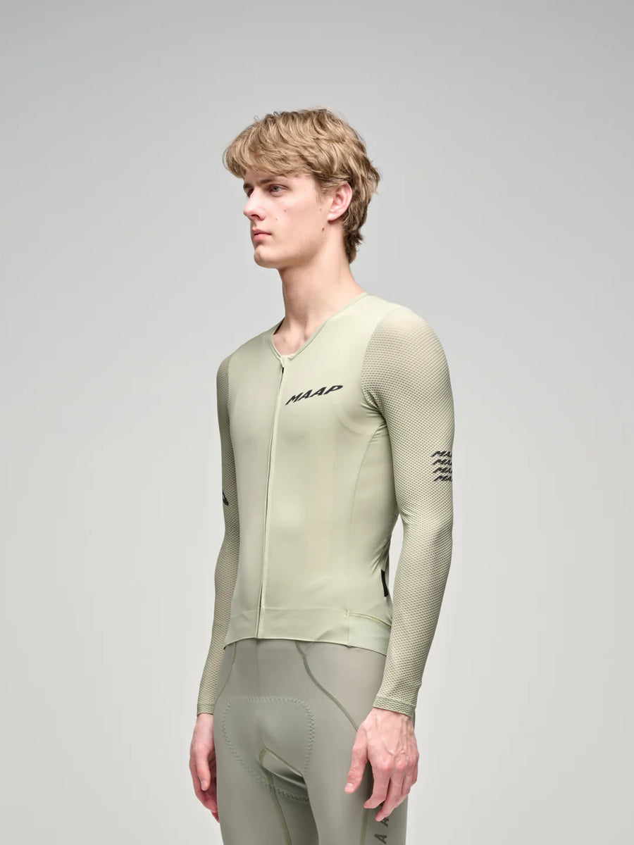 Maap Men's Emerge LS Jersey Radtrikot langarm Quicksand