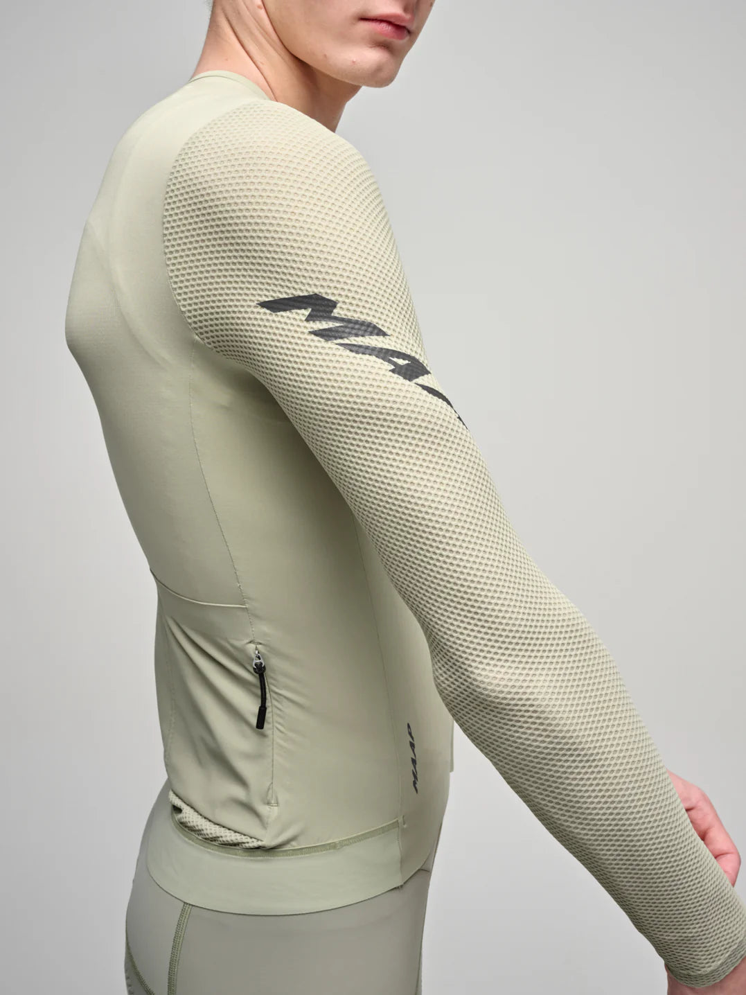 Maap Men's Emerge LS Jersey Radtrikot langarm Quicksand