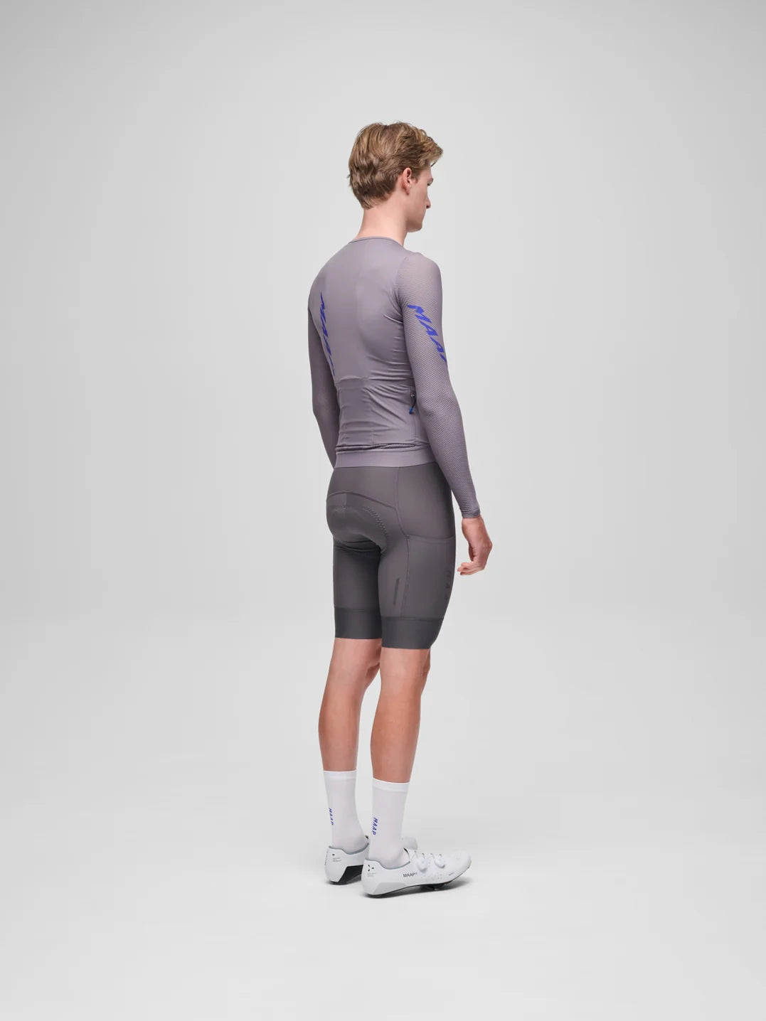 Maap Men's Emerge LS Jersey Radtrikot langarm Anthracite