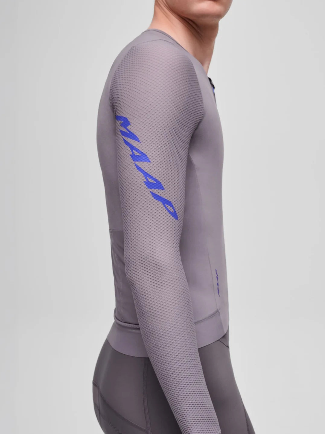 Maap Men's Emerge LS Jersey Radtrikot langarm Anthracite