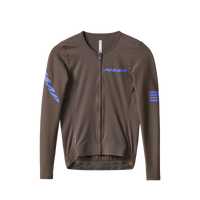 Maap Men's Emerge LS Jersey Radtrikot langarm Brown Umber