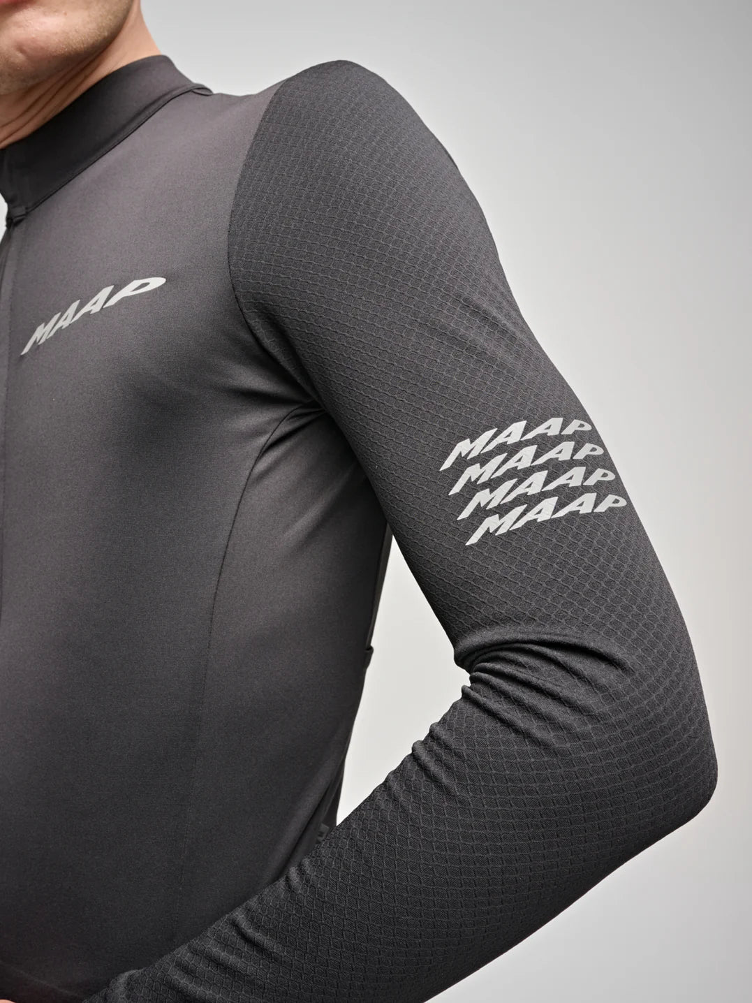 Maap Men's Emerge Thermal LS Jersey Radtrikot langarm Black