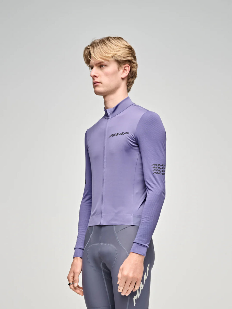 Maap Men's Emerge Thermal LS Jersey Radtrikot langarm Heron
