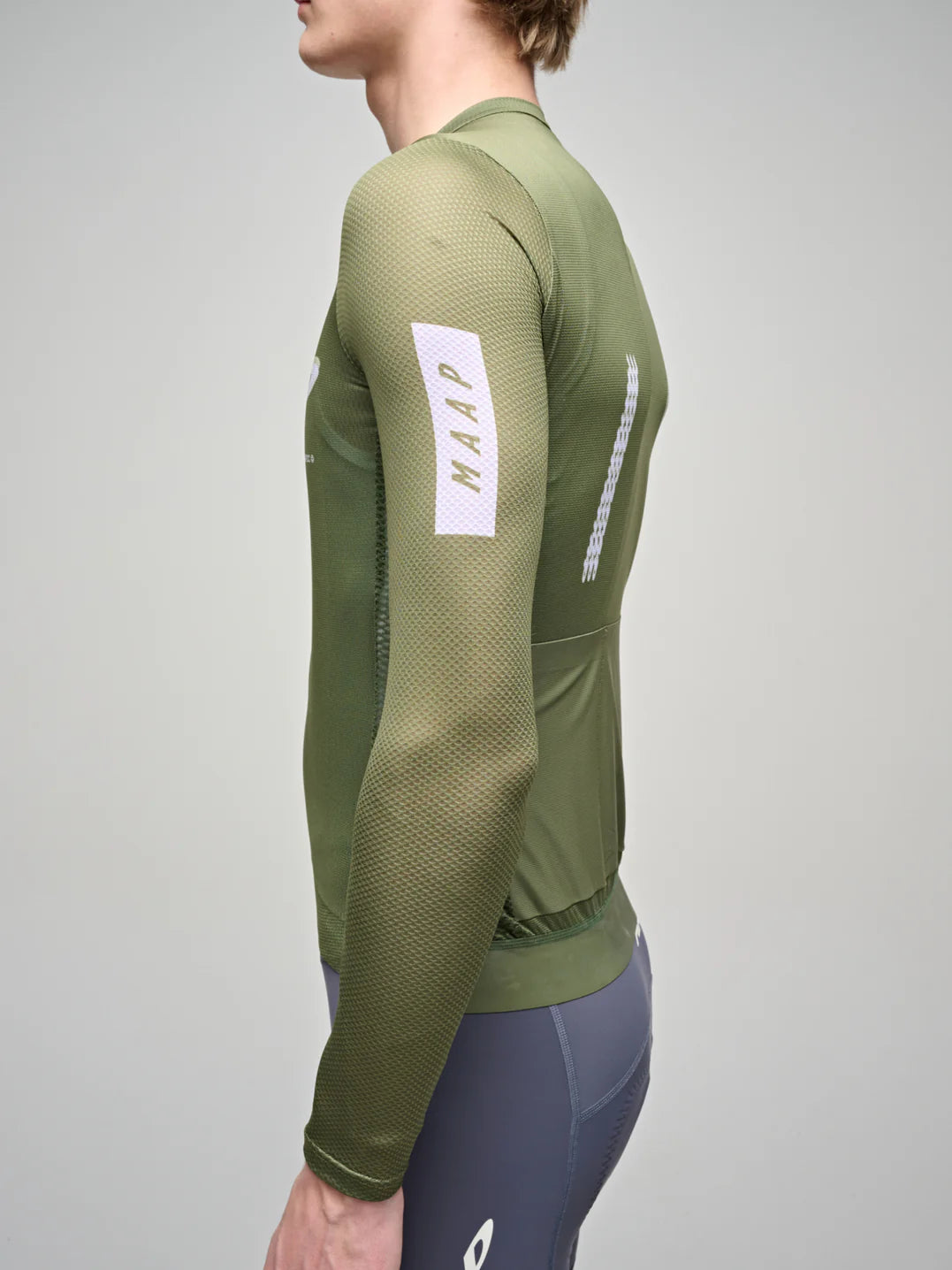 Maap Men's Blaze Pro Air LS Jersey 3.0 Radtrikot langarm Jungle Green