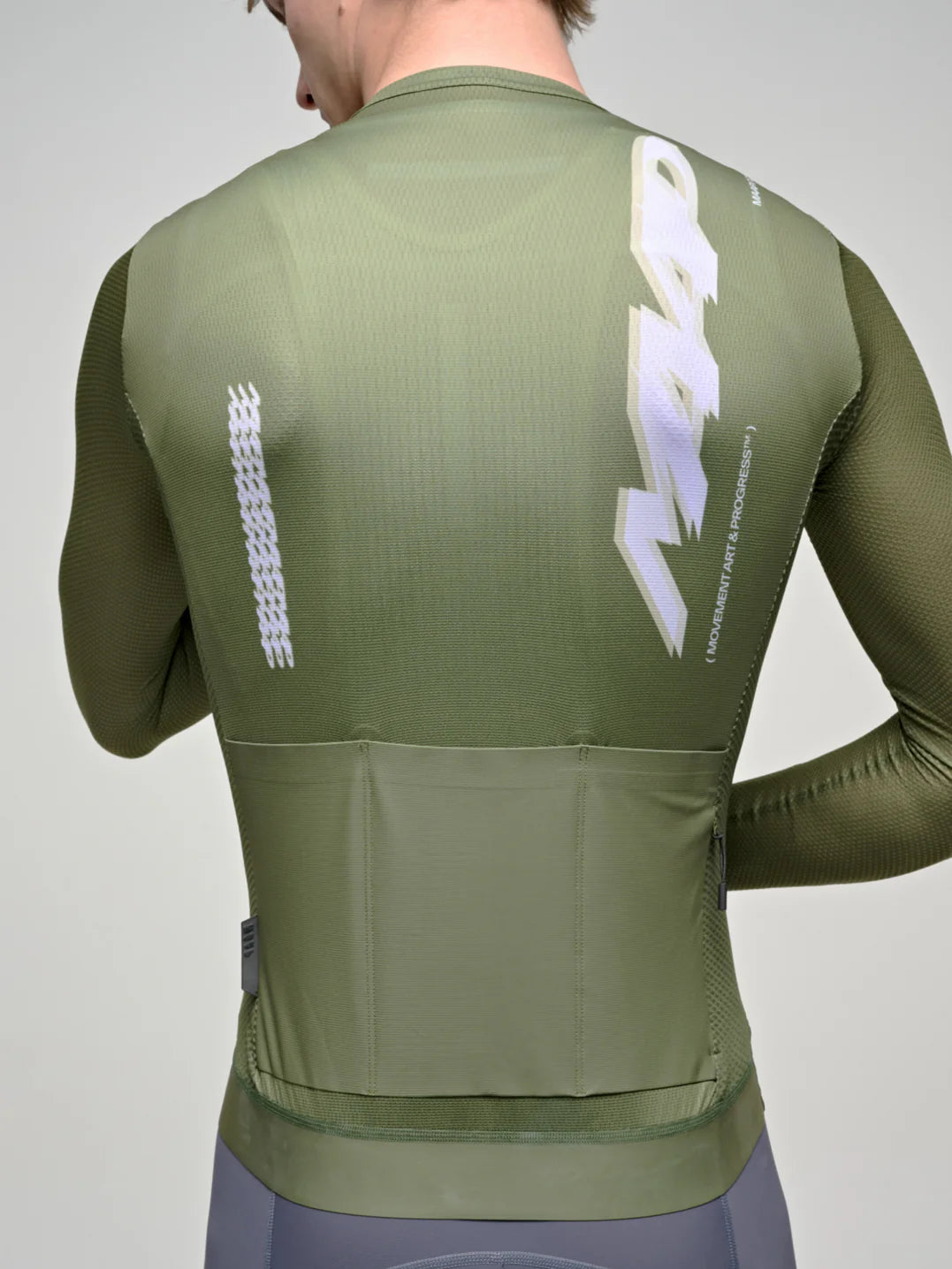 Maap Men's Blaze Pro Air LS Jersey 3.0 Radtrikot langarm Jungle Green
