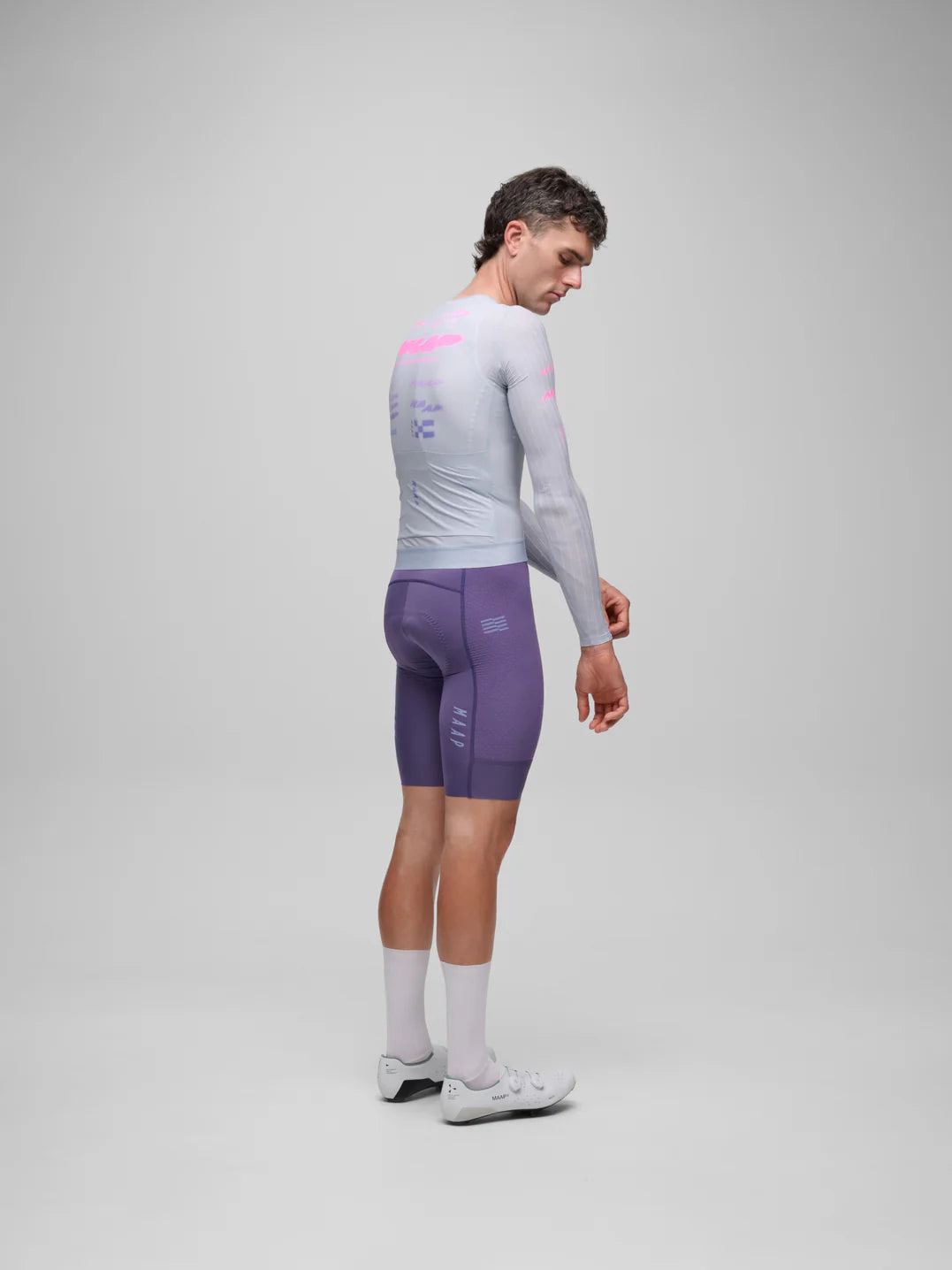 Maap Men's Beta Pro Aero LS Jersey Radtrikot langarm Xenon Purple