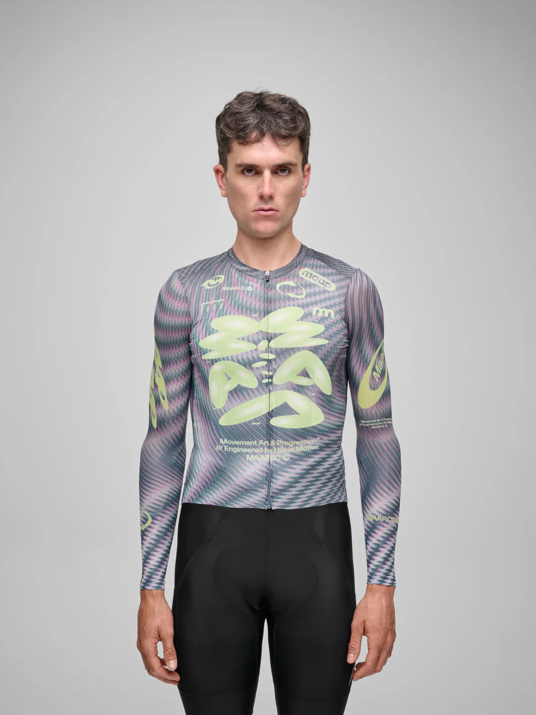 Maap Men's Spectrum Pro Air LS Jersey 3.0 Radtrikot Hologram