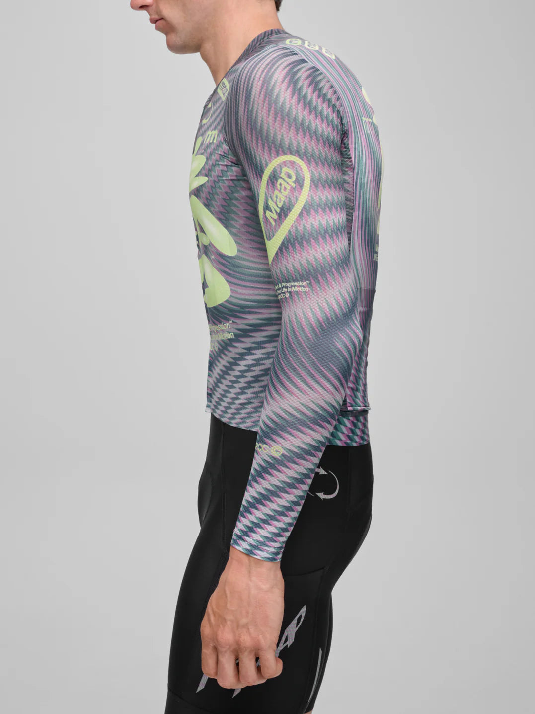 Maap Men's Spectrum Pro Air LS Jersey 3.0 Radtrikot Hologram