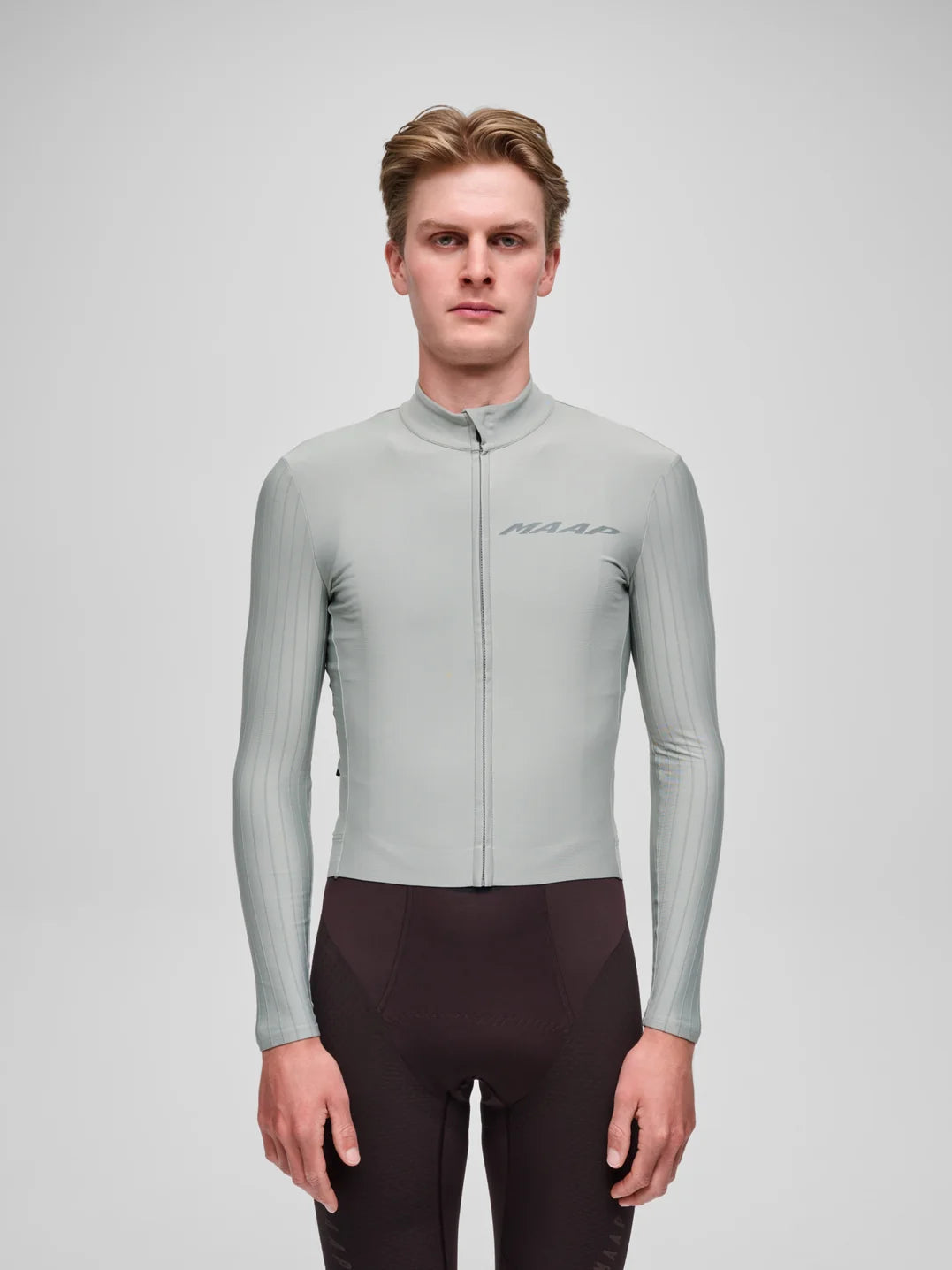 Maap Men's Pro Aero Thermal LS Radtrikot langarm Forest Fog