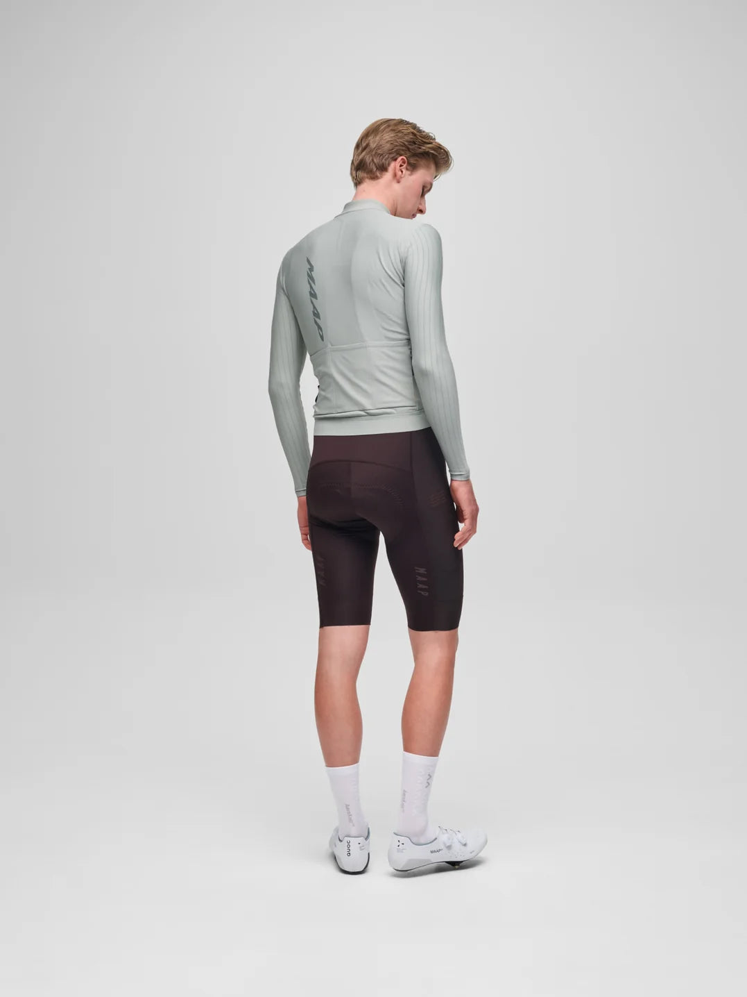 Maap Men's Pro Aero Thermal LS Radtrikot langarm Forest Fog