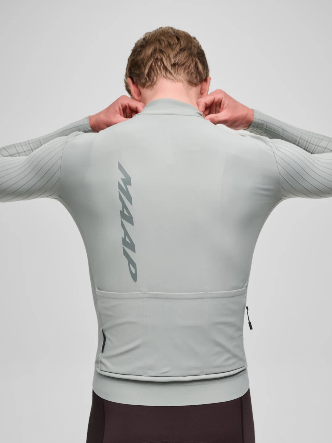 Maap Men's Pro Aero Thermal LS Radtrikot langarm Forest Fog