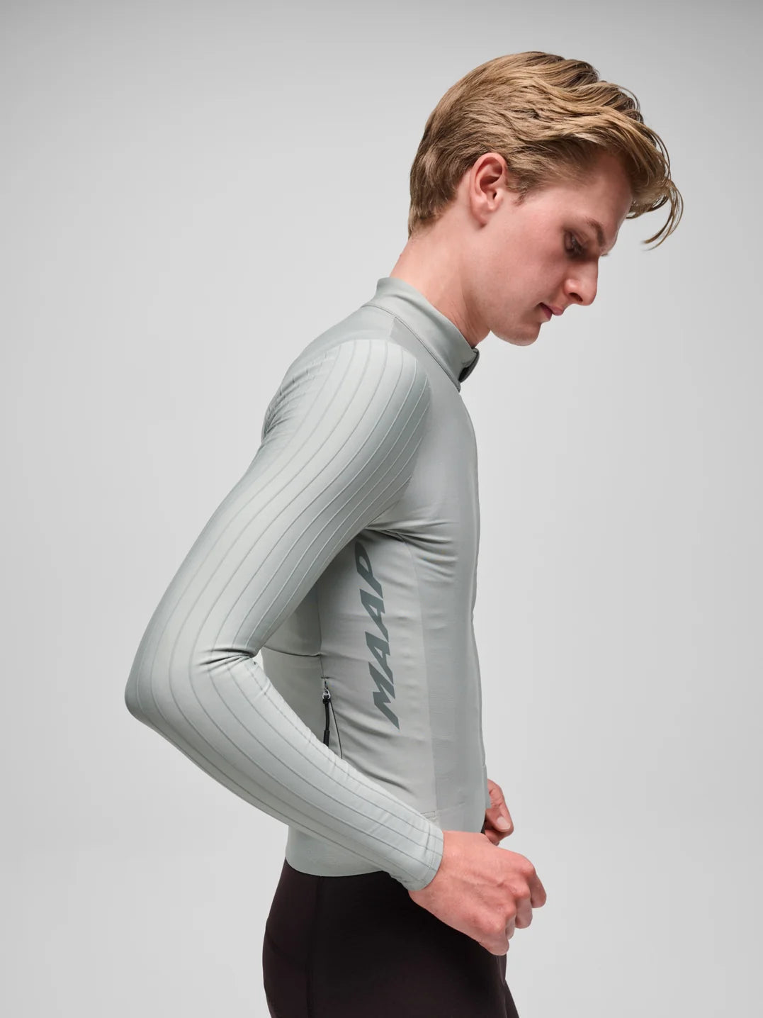 Maap Men's Pro Aero Thermal LS Radtrikot langarm Forest Fog