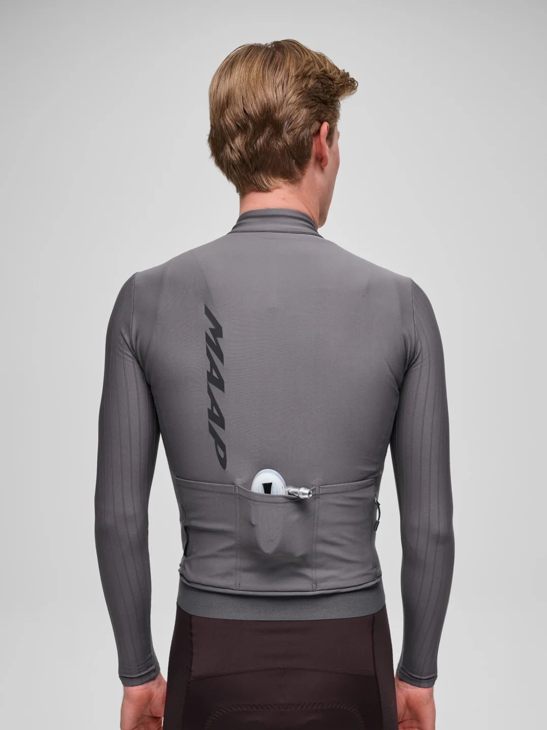 Maap Men's Pro Aero Thermal LS Radtrikot langarm Meteorite