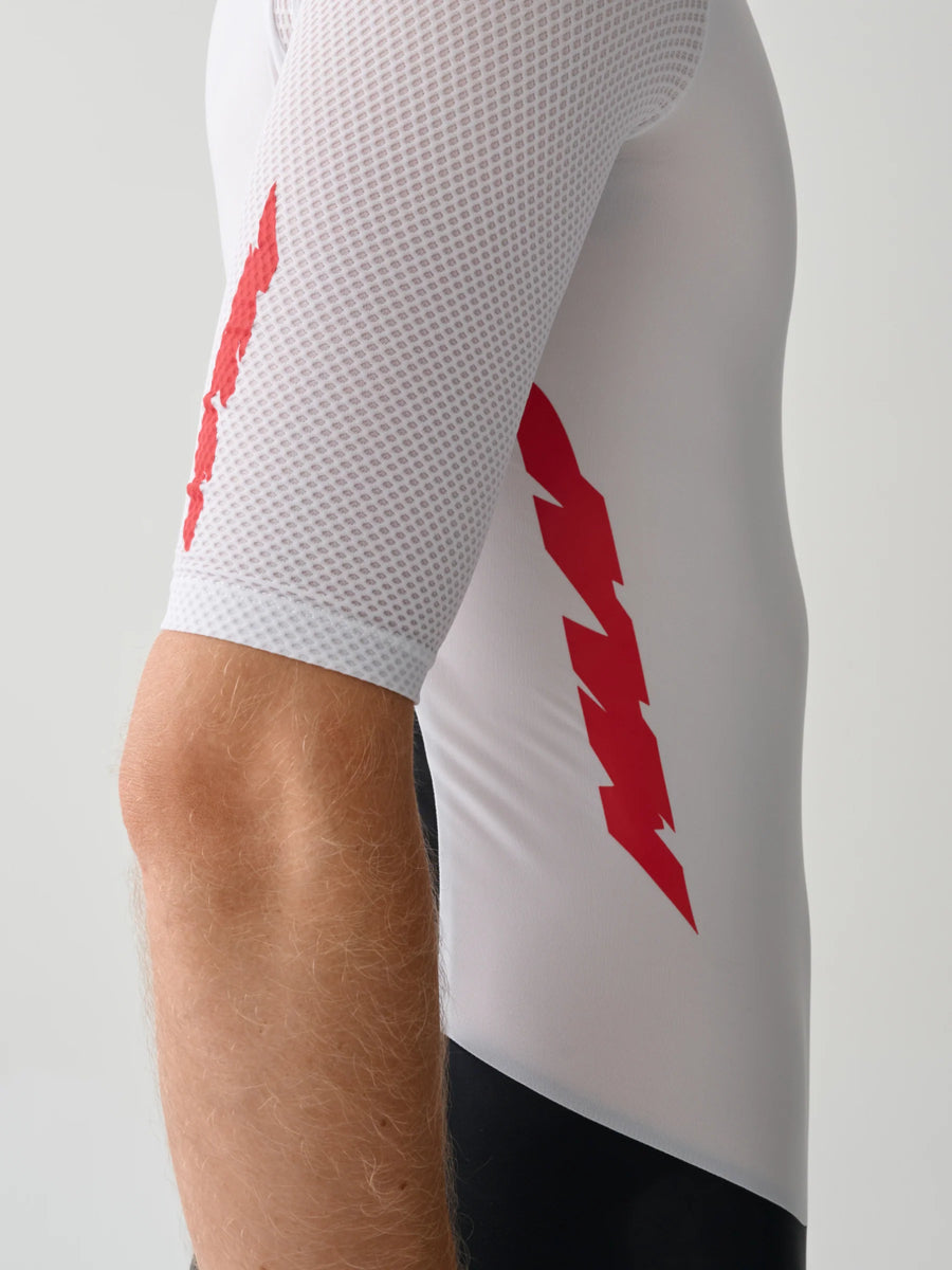 Maap Men's Eclipse Pro Race Suit Einteiler White/Infrared