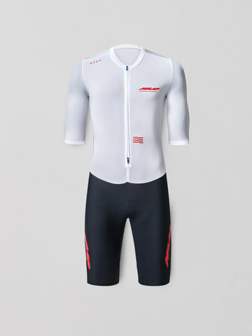 Maap Men's Eclipse Pro Race Suit Einteiler White/Infrared