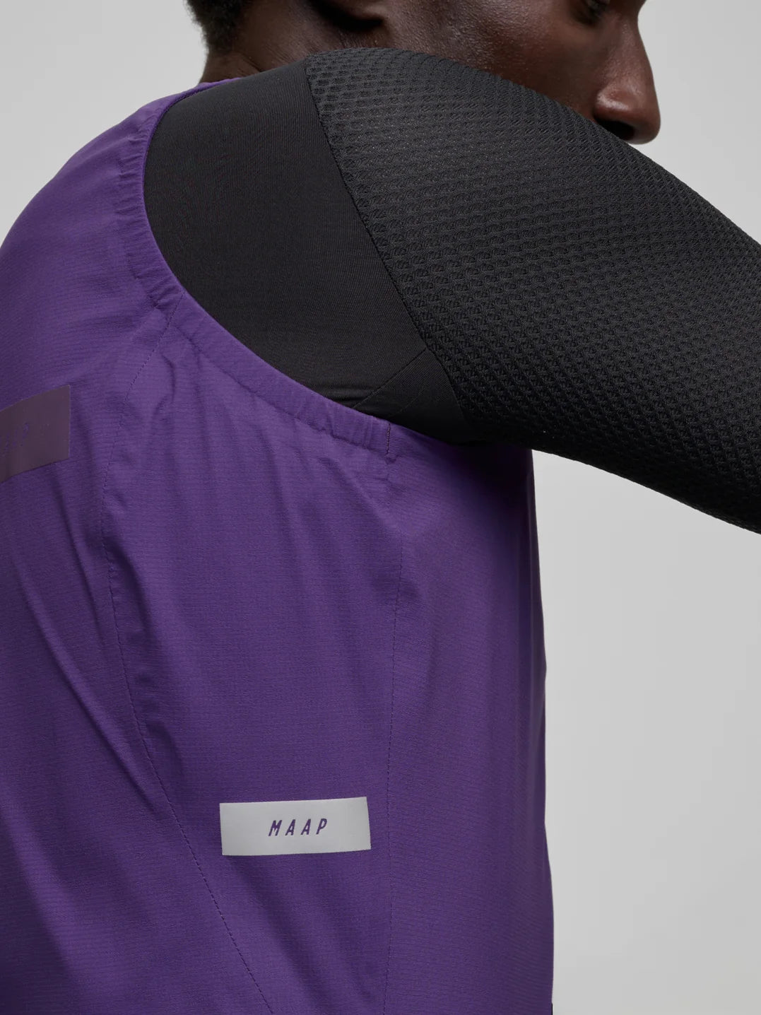 Maap Men's Atmos Vest Regenweste Phantom Purple