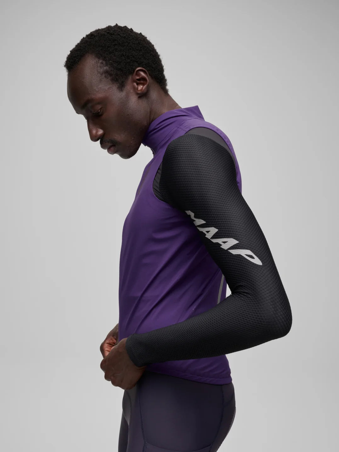 Maap Men's Atmos Vest Regenweste Phantom Purple