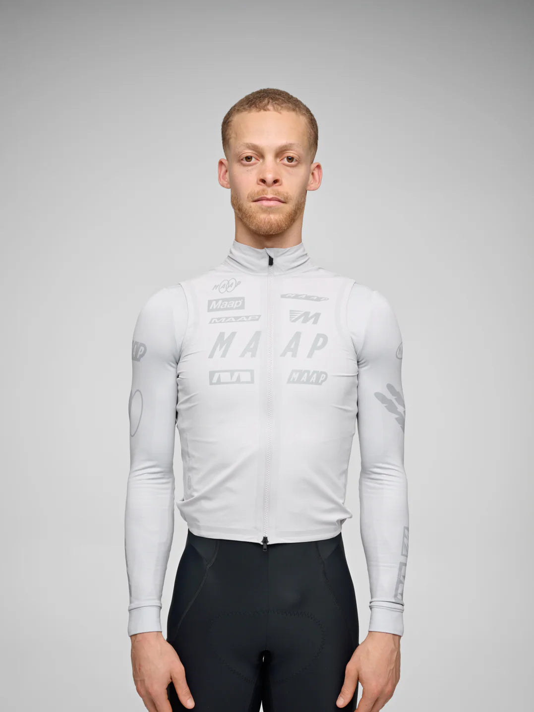 Maap Men's Drome Atmos Vest Regenweste Ice Gray