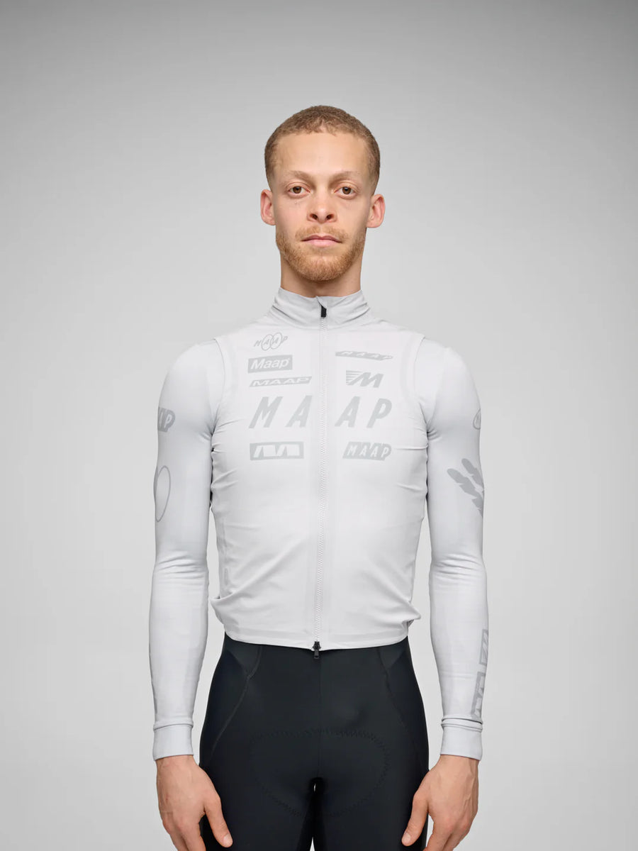 Maap Men's Drome Atmos Vest Regenweste Ice Gray
