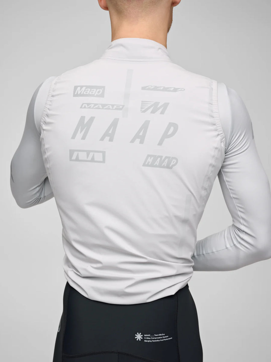 Maap Men's Drome Atmos Vest Regenweste Ice Gray
