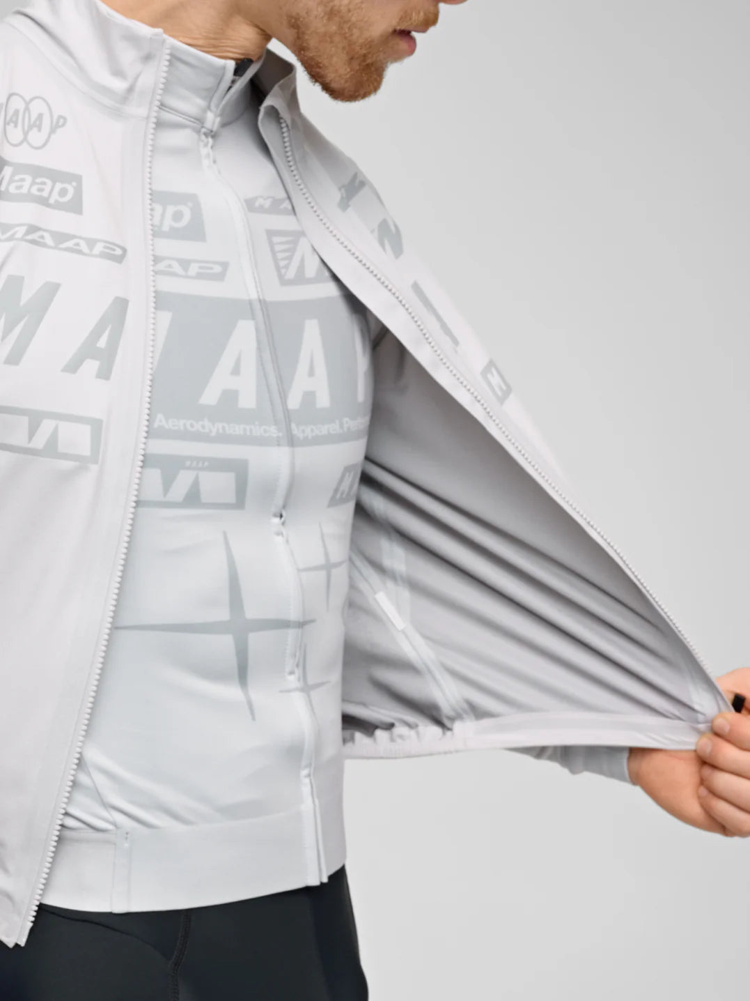 Maap Men's Drome Atmos Vest Regenweste Ice Gray