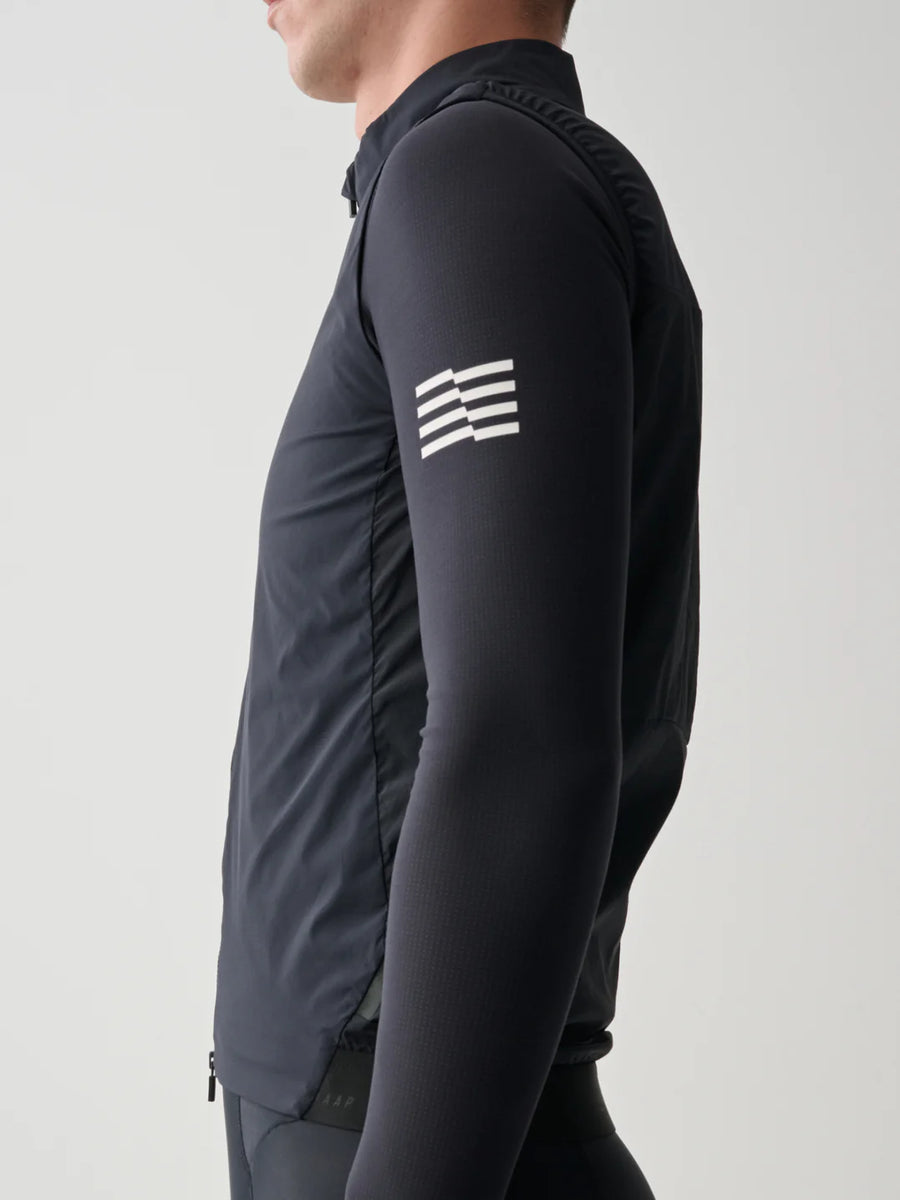 Maap Men's Flow Insulated Vest Windweste Jet Black