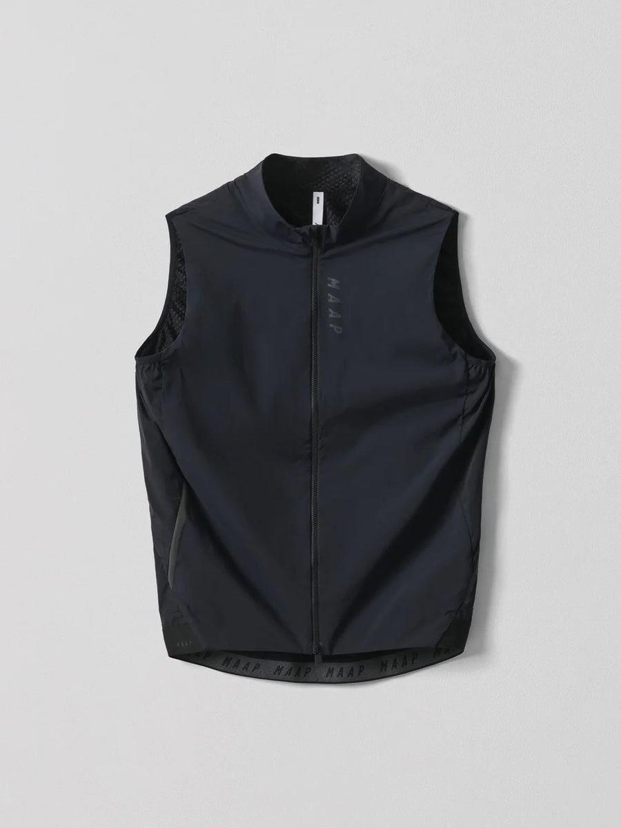 Maap Men's Flow Insulated Vest Windweste Jet Black