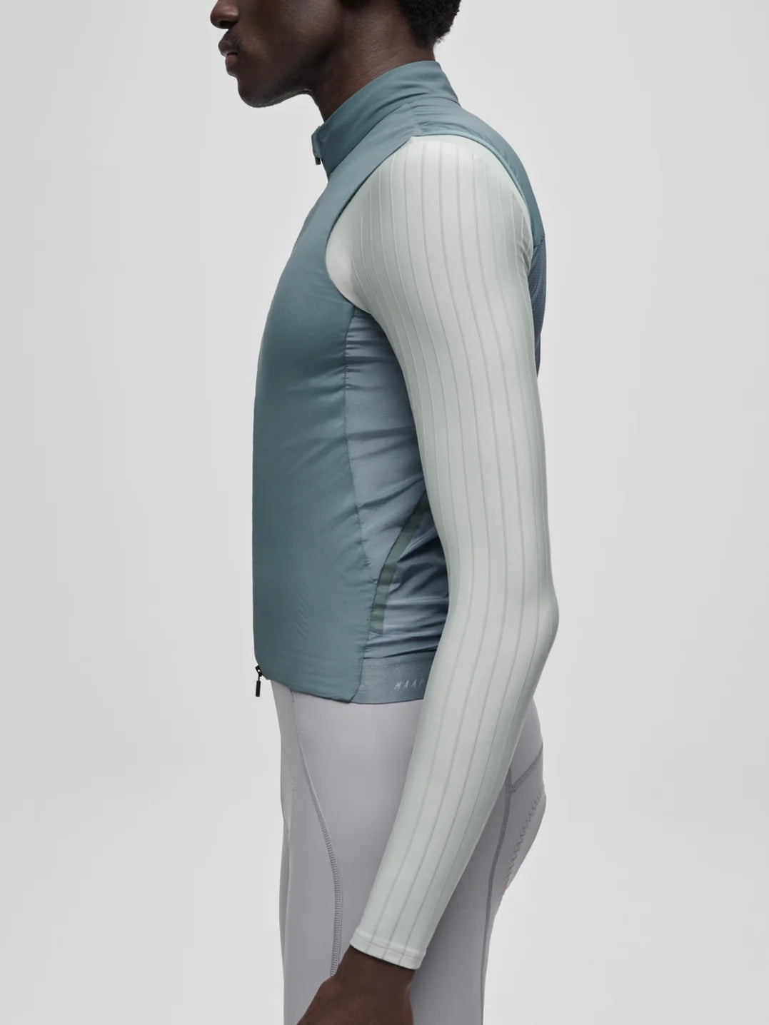Maap Men's Team Flow Insulated Vest Gilet Green Slate