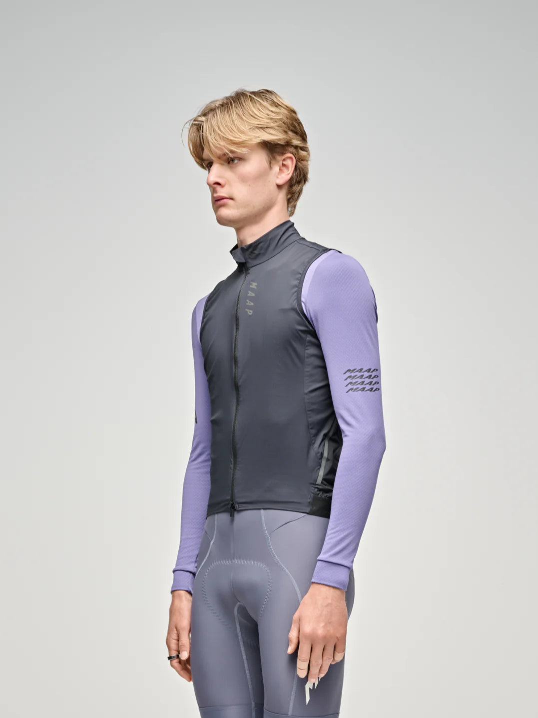 Maap Men's Flow Vest Windweste Jet Black