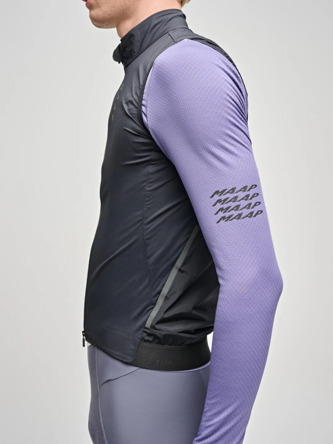 Maap Men's Flow Vest Windweste Jet Black