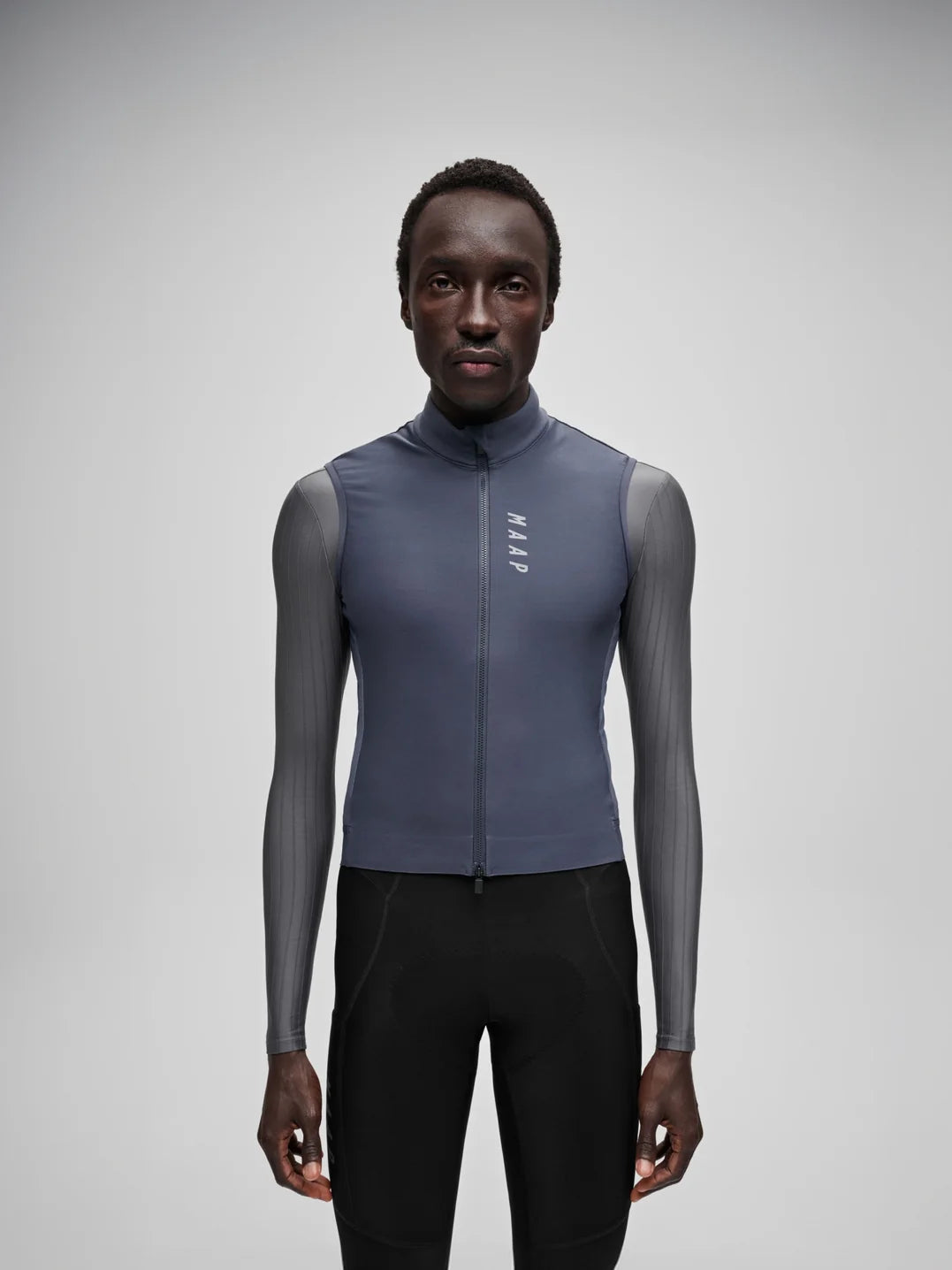 Maap Men's Team Thermal Vest Gilet Carbon Blue