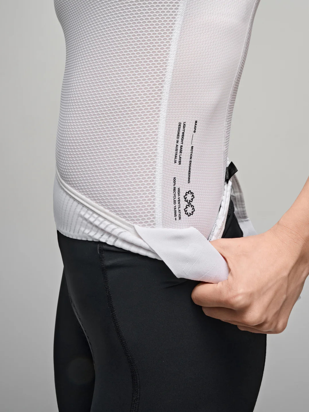 Maap Women's Team Mesh Base Layer Radunterhemd White