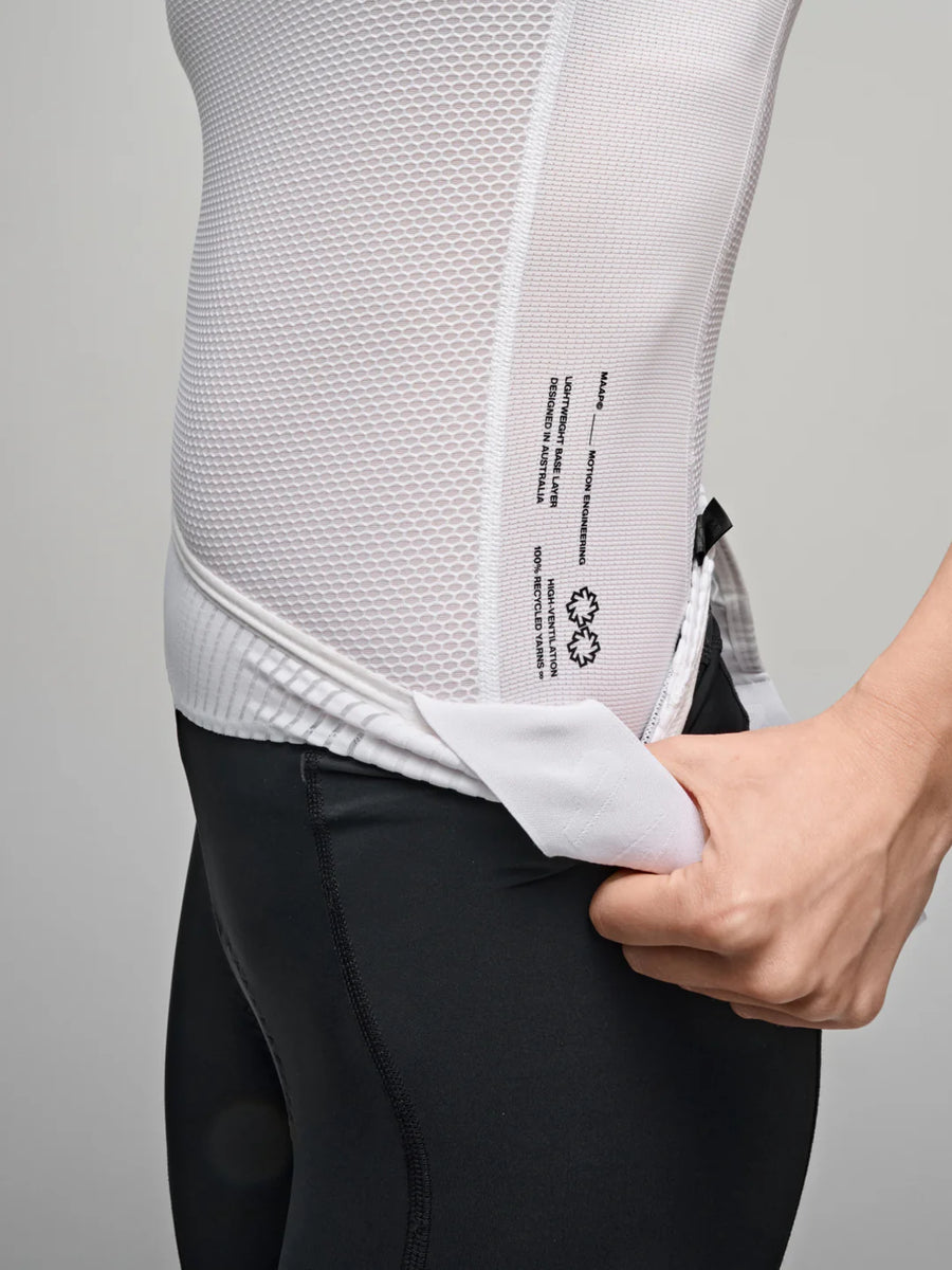 Maap Women's Team Mesh Base Layer Radunterhemd White