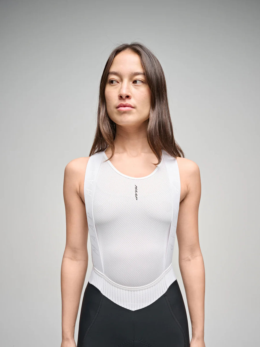 Maap Women's Team Midweight  Base Layer Radunterhemd White