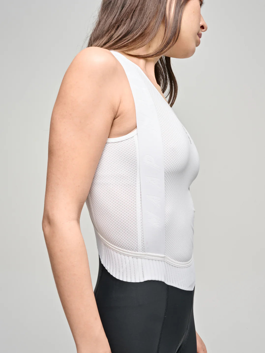 Maap Women's Team Midweight  Base Layer Radunterhemd White