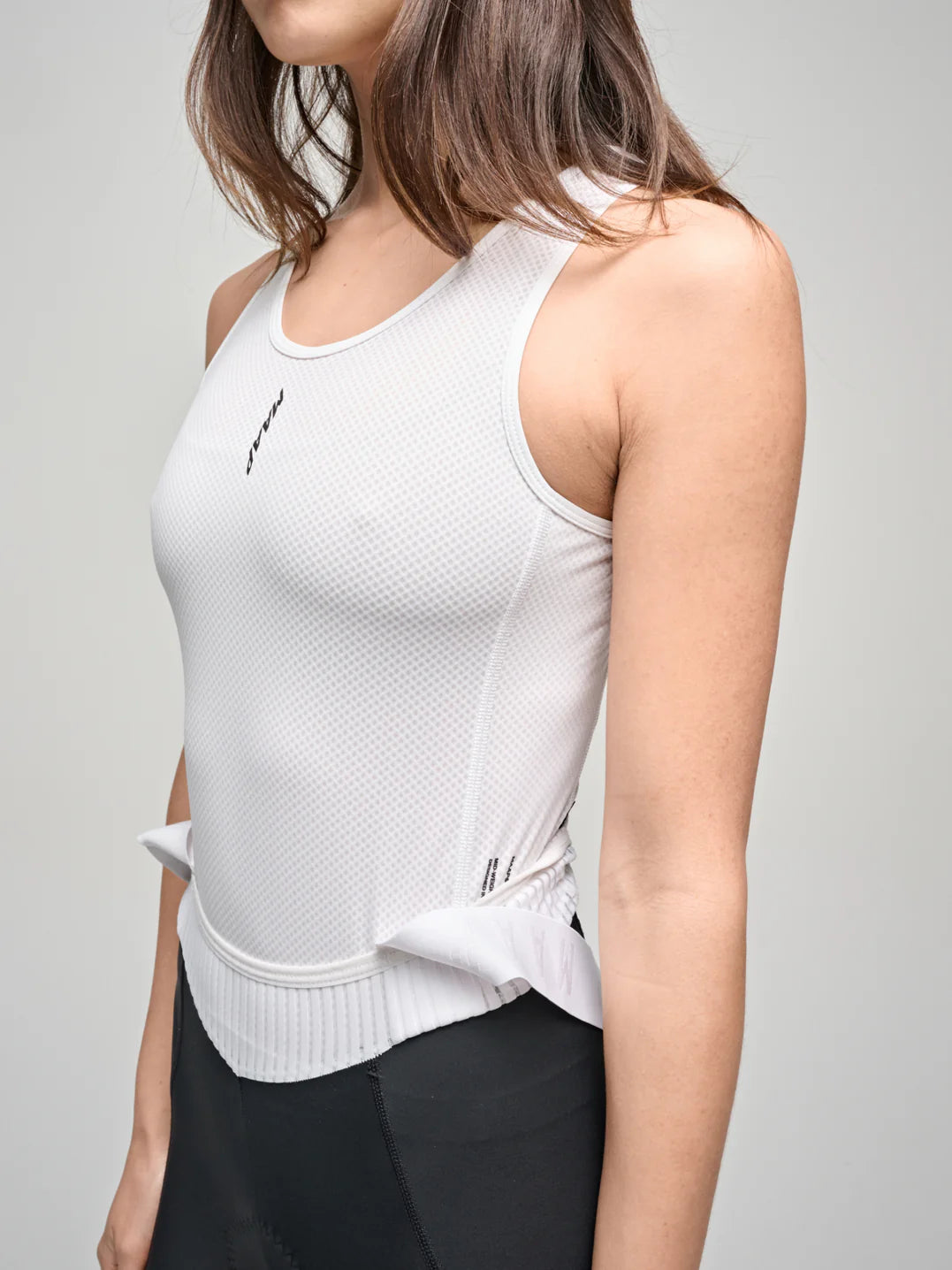 Maap Women's Team Midweight  Base Layer Radunterhemd White