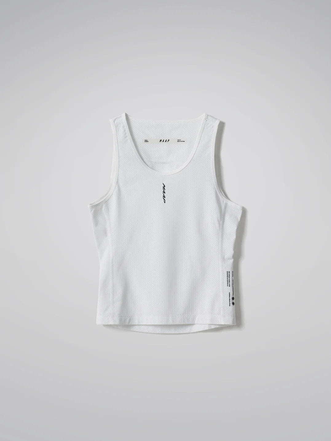 Maap Women's Team Midweight  Base Layer Radunterhemd White