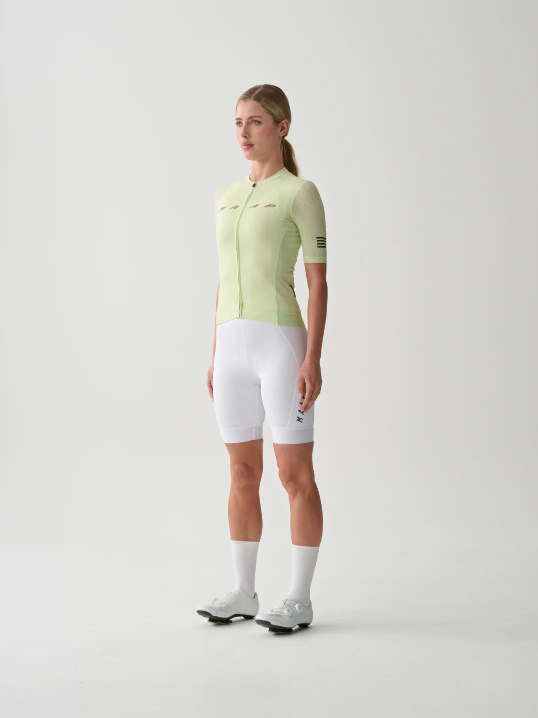 Maap Team Bib Evo Cargo Women's Bib Short Radhose White
