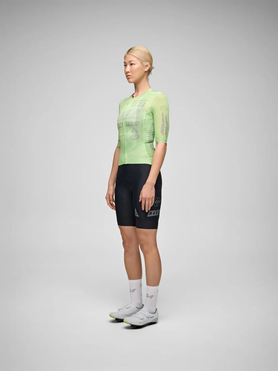 Maap Drome Team Bib Evo Cargo Women's Bib Short Radhose Black