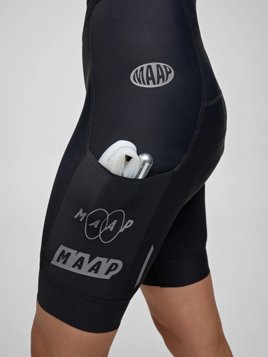 Maap Drome Team Bib Evo Cargo Women's Bib Short Radhose Black