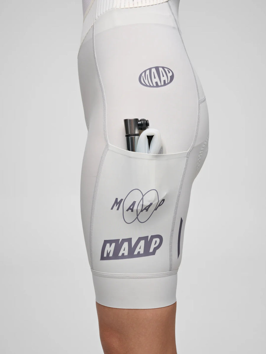 Maap Drome Team Bib Evo Cargo Women's Bib Short Radhose Ice Gray