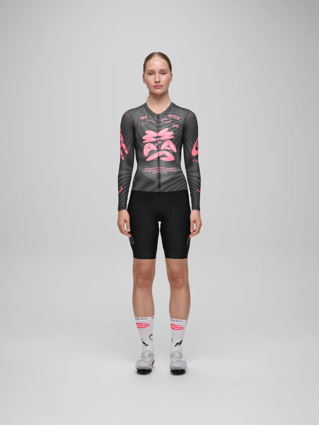 Maap Women's Spectrum Team Bib Evo Cargo Radhose Black Hologram