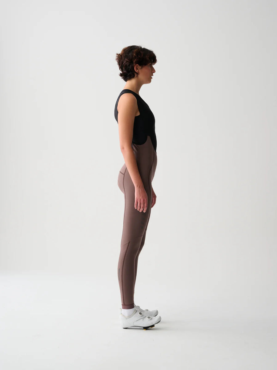 Maap Women's Team Evo Thermal Bib Tight Winter-Radhose Dark Clay