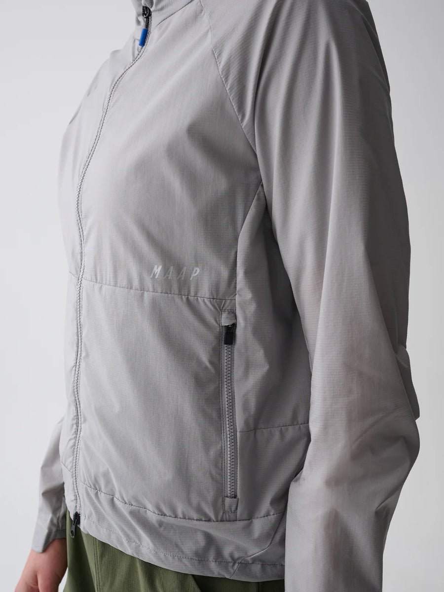 Maap Women's Alt_Road™ Wind Jacket Windjacke Zinc