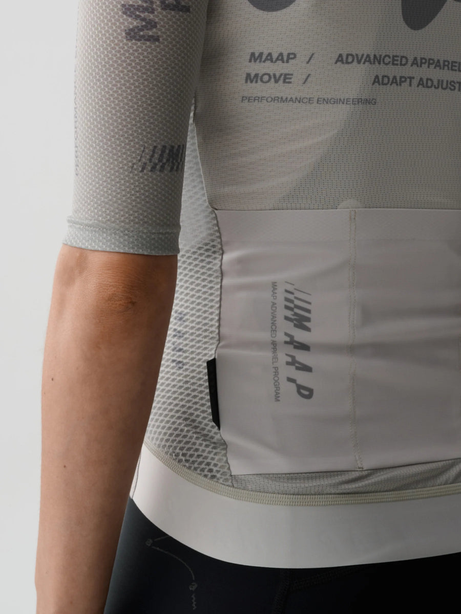 Maap Women's Aerate Pro Air Jersey 3.0 Radtrikot Fog