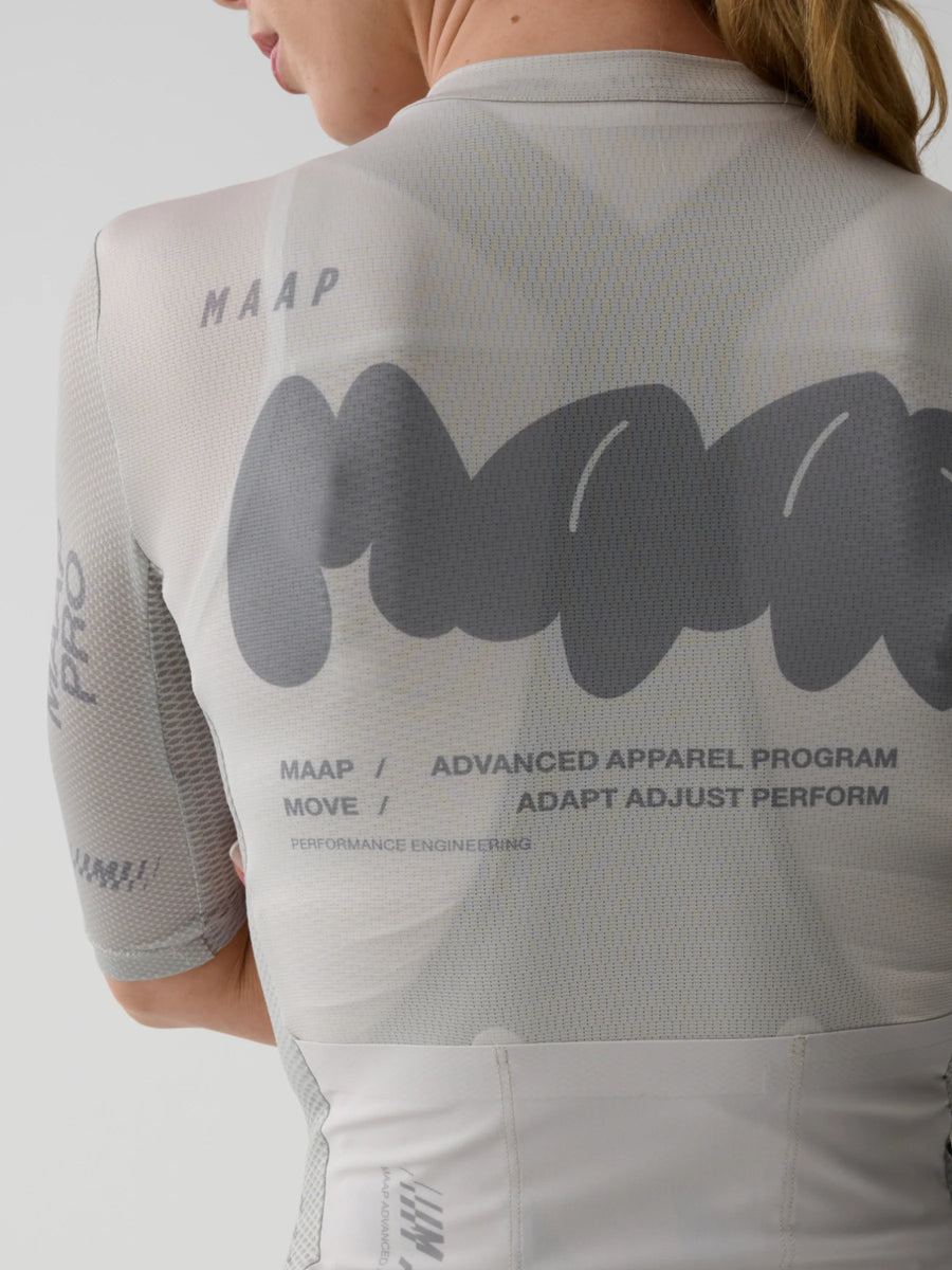 Maap Women's Aerate Pro Air Jersey 3.0 Radtrikot Fog