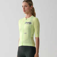 Maap Women's Aerate Pro Air Jersey 3.0 Radtrikot Shadow Lime