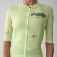 Maap Women's Aerate Pro Air Jersey 3.0 Radtrikot Shadow Lime