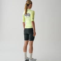 Maap Women's Aerate Pro Air Jersey 3.0 Radtrikot Shadow Lime